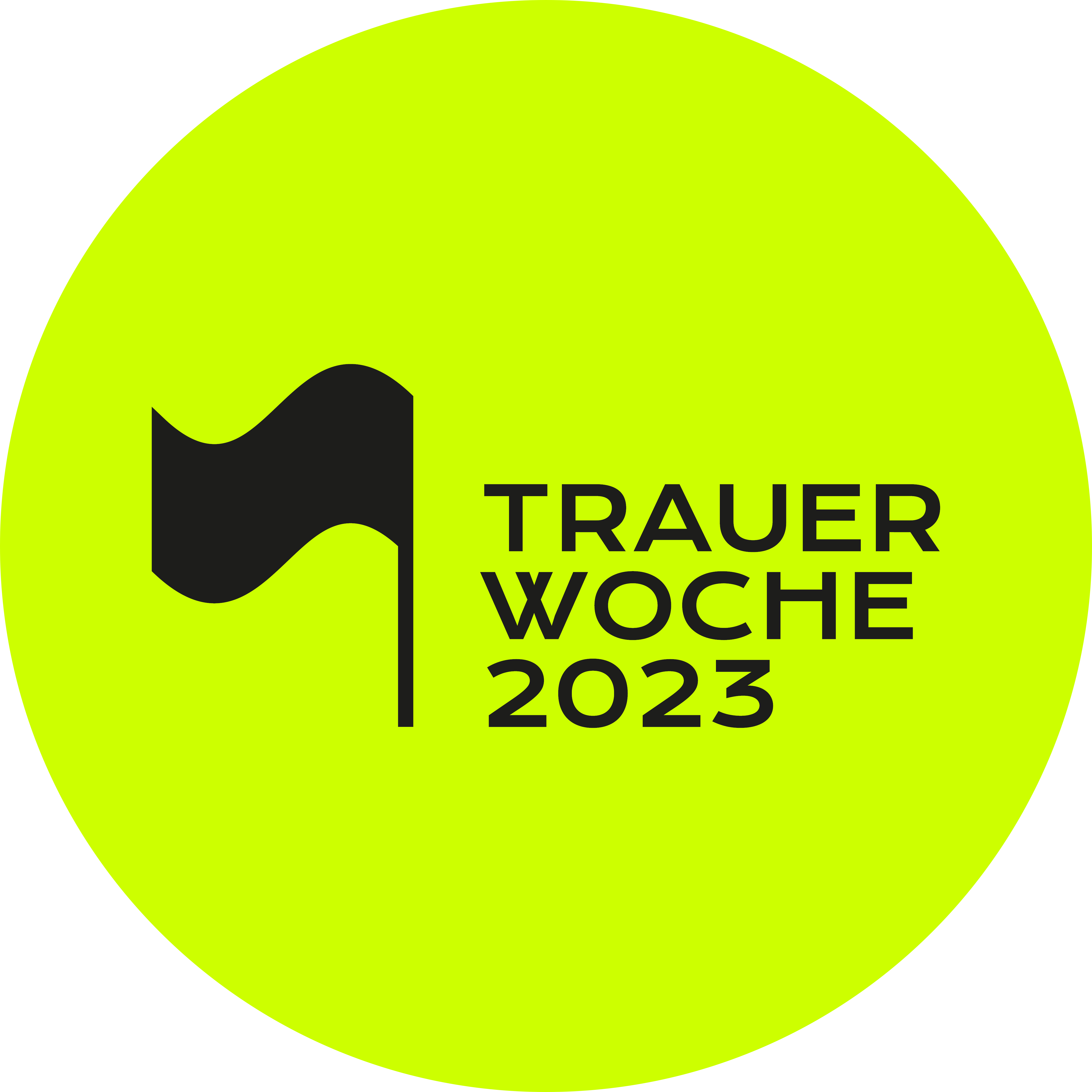 Trauerwoche 2023 Logo